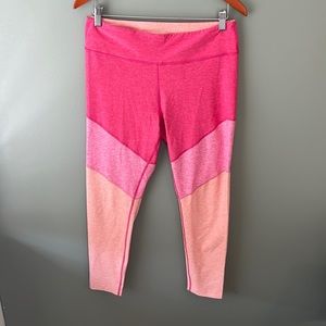 Outdoor Voices Warm Up 7/8 Pink Flamingo Leggings size XL